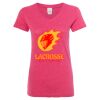 Women’s Glitter V-Neck T-Shirt Thumbnail