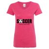 Women’s Glitter V-Neck T-Shirt Thumbnail