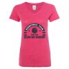 Women’s Glitter V-Neck T-Shirt Thumbnail