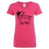 Women’s Glitter V-Neck T-Shirt Thumbnail