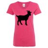 Women’s Glitter V-Neck T-Shirt Thumbnail