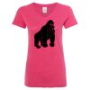 Women’s Glitter V-Neck T-Shirt Thumbnail