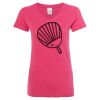 Women’s Glitter V-Neck T-Shirt Thumbnail