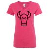 Women’s Glitter V-Neck T-Shirt Thumbnail