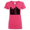 Women’s Glitter V-Neck T-Shirt Thumbnail