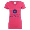 Women’s Glitter V-Neck T-Shirt Thumbnail