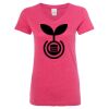 Women’s Glitter V-Neck T-Shirt Thumbnail