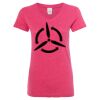 Women’s Glitter V-Neck T-Shirt Thumbnail