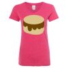 Women’s Glitter V-Neck T-Shirt Thumbnail