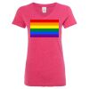 Women’s Glitter V-Neck T-Shirt Thumbnail