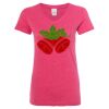 Women’s Glitter V-Neck T-Shirt Thumbnail
