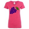 Women’s Glitter V-Neck T-Shirt Thumbnail