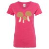 Women’s Glitter V-Neck T-Shirt Thumbnail