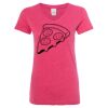 Women’s Glitter V-Neck T-Shirt Thumbnail