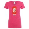 Women’s Glitter V-Neck T-Shirt Thumbnail