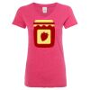 Women’s Glitter V-Neck T-Shirt Thumbnail