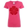 Women’s Glitter V-Neck T-Shirt Thumbnail