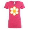 Women’s Glitter V-Neck T-Shirt Thumbnail