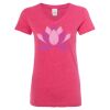 Women’s Glitter V-Neck T-Shirt Thumbnail