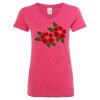 Women’s Glitter V-Neck T-Shirt Thumbnail