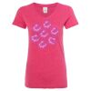 Women’s Glitter V-Neck T-Shirt Thumbnail
