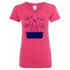 Women’s Glitter V-Neck T-Shirt Thumbnail