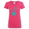 Women’s Glitter V-Neck T-Shirt Thumbnail