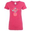 Women’s Glitter V-Neck T-Shirt Thumbnail