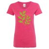 Women’s Glitter V-Neck T-Shirt Thumbnail
