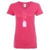 Women’s Glitter V-Neck T-Shirt Thumbnail
