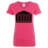 Women’s Glitter V-Neck T-Shirt Thumbnail