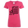 Women’s Glitter V-Neck T-Shirt Thumbnail