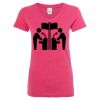 Women’s Glitter V-Neck T-Shirt Thumbnail