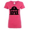 Women’s Glitter V-Neck T-Shirt Thumbnail