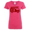 Women’s Glitter V-Neck T-Shirt Thumbnail