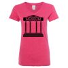 Women’s Glitter V-Neck T-Shirt Thumbnail