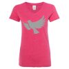 Women’s Glitter V-Neck T-Shirt Thumbnail