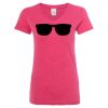 Women’s Glitter V-Neck T-Shirt Thumbnail