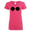 Women’s Glitter V-Neck T-Shirt Thumbnail