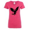 Women’s Glitter V-Neck T-Shirt Thumbnail