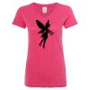 Women’s Glitter V-Neck T-Shirt Thumbnail