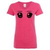 Women’s Glitter V-Neck T-Shirt Thumbnail