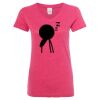 Women’s Glitter V-Neck T-Shirt Thumbnail
