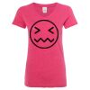 Women’s Glitter V-Neck T-Shirt Thumbnail