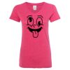 Women’s Glitter V-Neck T-Shirt Thumbnail