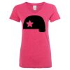 Women’s Glitter V-Neck T-Shirt Thumbnail