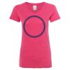 Women’s Glitter V-Neck T-Shirt Thumbnail
