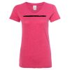 Women’s Glitter V-Neck T-Shirt Thumbnail