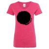 Women’s Glitter V-Neck T-Shirt Thumbnail