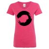 Women’s Glitter V-Neck T-Shirt Thumbnail